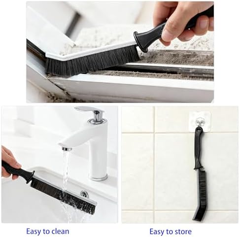 Juego de 7 Cepillos de Cerda Dura para Limpieza de Ranuras - Ideal para Juntas, Espacios Reducidos y Herramientas de Limpieza para Baños, Cocinas y - imagen 4