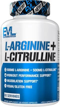 Suplemento de L Arginina y L Citrulina - Suplemento de Óxido Nítrico Revitalizante con Ideal Relación 1:1, 500mg Cada Uno por Porción para Mayor - imagen 1