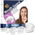 Paquete de 6 Protectores Bucales para Mujeres, Guardas Dentales Cómodas para Adolescentes, Moldables para Bruxismo, TMJ y Deportes - imagen 1