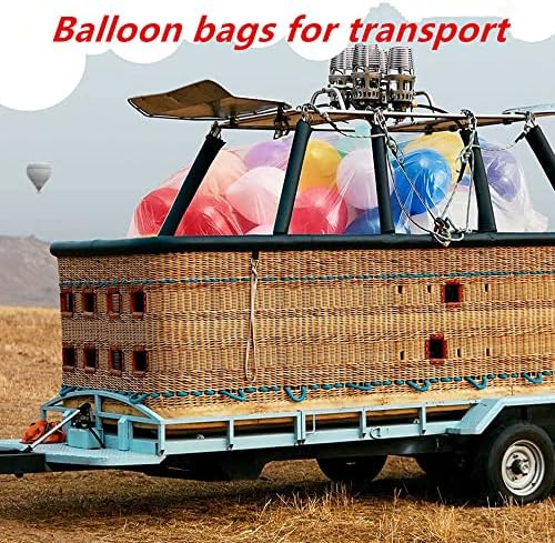 Bolsas de Plástico AooeDomi para Globos - 4 Piezas, Incluye 2 Bolsas Gigantes de 98 x 59 Pulgadas y 2 de 59 x 47 Pulgadas para Fiestas y Celebraciones - imagen 5