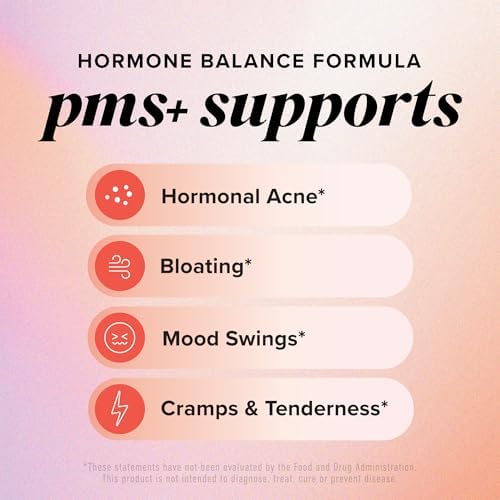Suplemento para el Apoyo del Síndrome Premenstrual en Mujeres | Alivio de Acné Hormonal, Balance Hormonal y Alivio Menstrual | Suplementos de Vitex | - imagen 2