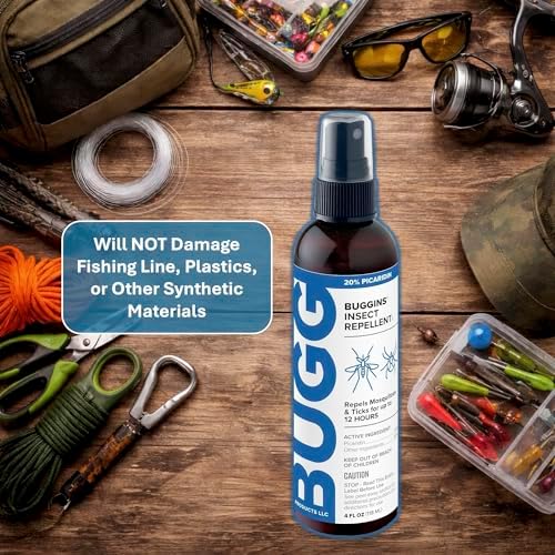 Spray Repelente de Insectos BUGGINS - 20% Picaridina - Protección de 12 Horas contra Mosquitos y Garrapatas, Repele Moscas y Mosquitos - Botella de 4 - imagen 6