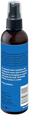Spray Repelente de Insectos BUGGINS - 20% Picaridina - Protección de 12 Horas contra Mosquitos y Garrapatas, Repele Moscas y Mosquitos - Botella de 4 - imagen 8