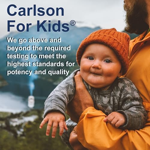 Carlson - Super Daily D3 para Bebés, Gotas de Vitamina D, 400 IU (10 mcg) por Gota, Suministro para 1 Año, Vegetariano, 365 Gotas Sin Sabor - imagen 6