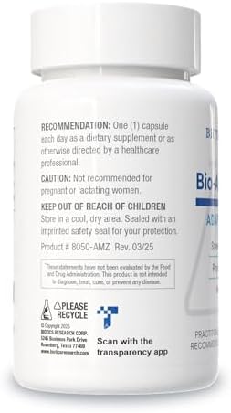 Biotics Research Bio Ashwagandha 300mg, Raíz de Ashwagandha, Hierba Adaptógena, Promueve Relajación, Salud Adrenal y Cognitiva, 60 Cápsulas - imagen 3