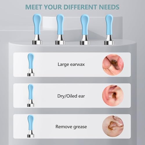 Puntas de Repuesto Bebird para Oídos, 16 Piezas de Silicón Impermeable para Remoción de Cerumen, Set Original para Limpiadores de Oídos - imagen 3