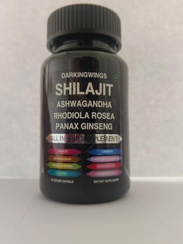 Suplemento 8 en 1 Shilajit 9000 con Ginseng Panax 1500MG, Ashwagandha 2000MG, Rhodiola Rosea 1000MG, Cúrcuma 500MG, Ginkgo Biloba 500MG, Ortiga 250MG - imagen 8