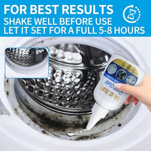 Limpiador para Lavadora, Gel Multiusos para Manchas, Limpiador Pesado para Lavadora, Fregadero, Ducha, Sellador y Más (7 fl oz) - imagen 5