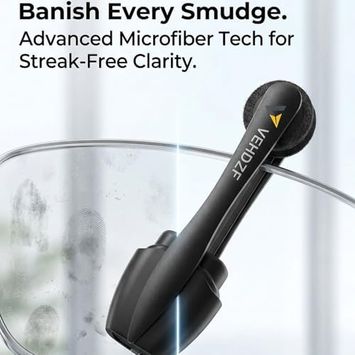 Kit de Limpiador de Gafas 3 Piezas, Limpiador Portátil para Mantenimiento Diario y Viajes, Cepillo de Microfibra Resistente para Eliminar Manchas - imagen 2