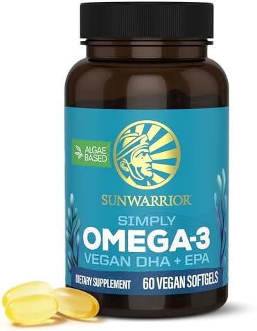 Aceite de Algas Omega 3 Vegano | DHA y EPA de Origen Vegetal | 550mg Omega-3 por Cápsula | 300mg DHA y 150mg EPA | Soporte para Corazón, Cerebro y - imagen 1