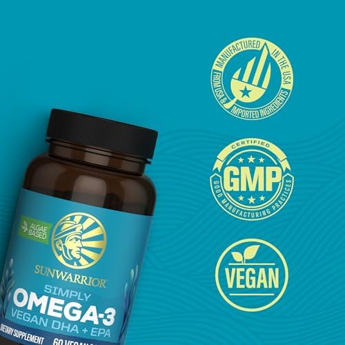 Aceite de Algas Omega 3 Vegano | DHA y EPA de Origen Vegetal | 550mg Omega-3 por Cápsula | 300mg DHA y 150mg EPA | Soporte para Corazón, Cerebro y - imagen 3