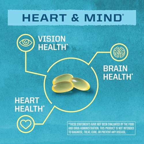 Aceite de Algas Omega 3 Vegano | DHA y EPA de Origen Vegetal | 550mg Omega-3 por Cápsula | 300mg DHA y 150mg EPA | Soporte para Corazón, Cerebro y - imagen 4
