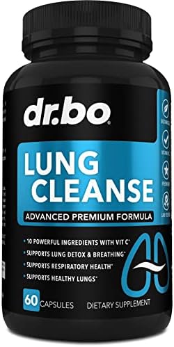 Suplemento de Apoyo para la Limpieza de Pulmones - Suplementos Respiratorios para Dejar de Fumar - Detox Herbal para la Salud Bronquial - 60 Cápsulas - imagen 1