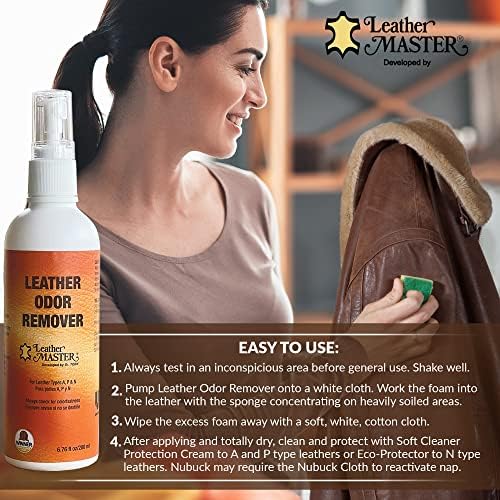 Removedor de Olores para Cuero Leather Master 200 mililitros - imagen 7