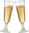 Copas de Champagne Desechables Ricvan | 60 Piezas de 5oz | Vasos de Plástico Transparentes para Bodas, Fiestas en la Alberca y Celebraciones - imagen 1