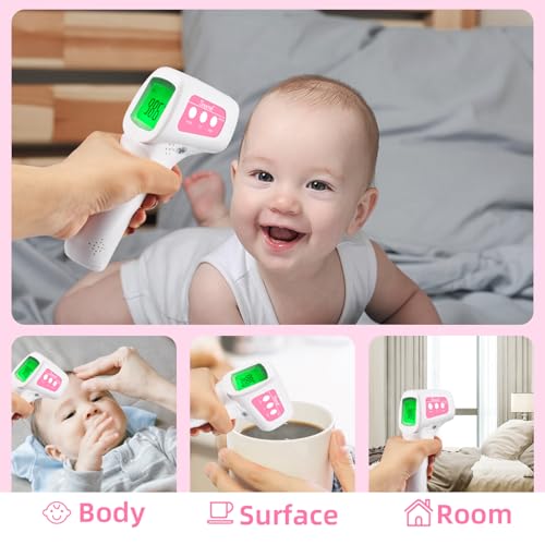 Termómetro Infrarrojo Sin Contacto Snomd para Adultos, Niños y Bebés, 3 en 1 Digital para Medir Fiebre, Lectura Rápida y Precisa - imagen 3