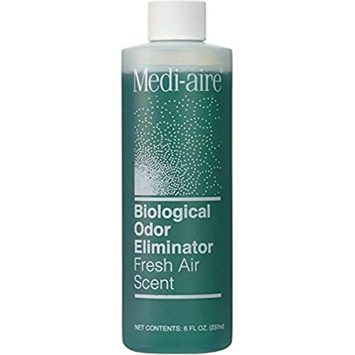 Bard 577018A Medi Aire Eliminador Biológico de Olores con Fragancia Fresca, Botella de Recarga de 8 Onzas por Bard Medical - imagen 1