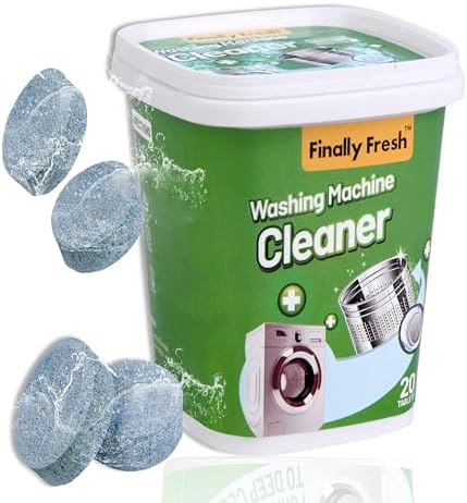 Limpiador para Lavadoras Finally Fresh, 20 Paquetes, Ideal para Carga Frontal y Superior, Compatible con Todas las Lavadoras - imagen 1