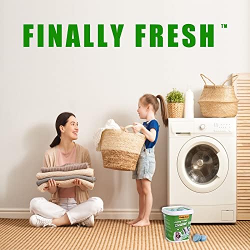 Limpiador para Lavadoras Finally Fresh, 20 Paquetes, Ideal para Carga Frontal y Superior, Compatible con Todas las Lavadoras - imagen 5