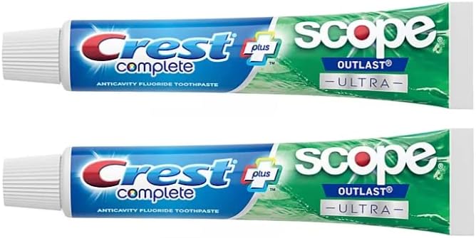 Pasta Dental Crest Complete Whitening Plus Scope Outlast 6.5 oz (184g) - Paquete de 2 - imagen 2