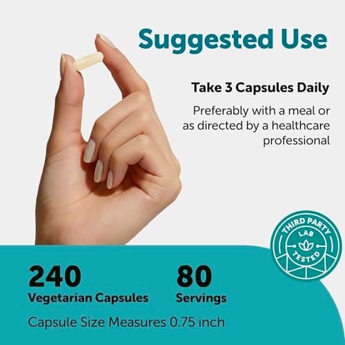 Complejo de Ácido Hialurónico Micro Ingredients, 240 Cápsulas Vegetarianas | con Colágeno, MSM, Vitamina C, Biotina, Cúrcuma y Boswellia | Sin OGM, - imagen 3