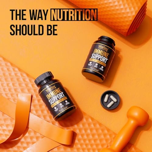 VitaRaw Vitaminas para el Sistema Inmunológico - Saúco con Zinc, Vitamina C y Ajo para Adultos - Cápsulas de Saúco y Complejo de Equinácea - imagen 7