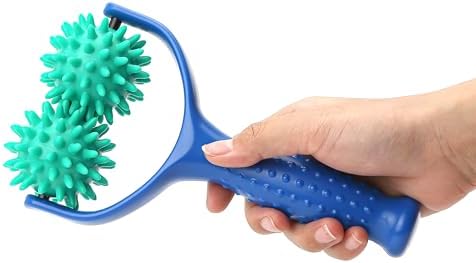 Juego de 2 Pelotas de Masaje Portátiles con Púas - Rodillos Compactos para Relajación Muscular y Alivio de Dolor en Todo el Cuerpo - imagen 3