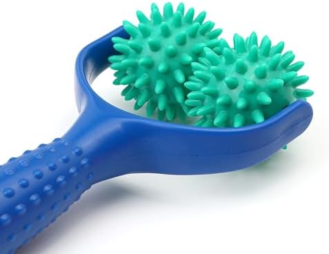 Juego de 2 Pelotas de Masaje Portátiles con Púas - Rodillos Compactos para Relajación Muscular y Alivio de Dolor en Todo el Cuerpo - imagen 6