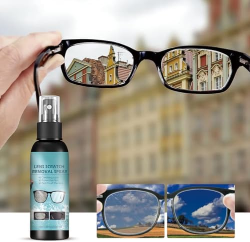 Spray Limpiador de Lentes Biaoyun 2 * 100 ml, Limpiador de Gafas, Herramientas para Pantallas, Lentes de Cámara, Smartphones y Laptops - imagen 2
