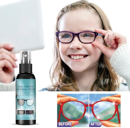 Spray Limpiador de Lentes Biaoyun 2 * 100 ml, Limpiador de Gafas, Herramientas para Pantallas, Lentes de Cámara, Smartphones y Laptops - imagen 4
