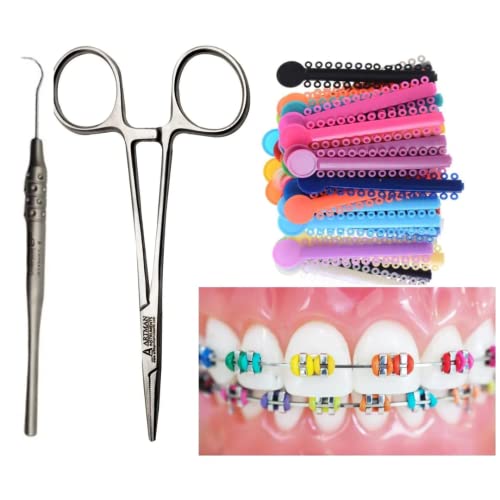 KIT DE CAMBIO DE COLOR PARA BRACKETS ARTMAN INSTRUMENTS, Ligas Ortodónticas para Cambiar el Color de Tus Braces en Minutos - imagen 1
