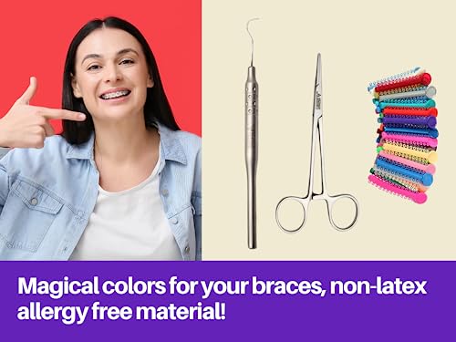 KIT DE CAMBIO DE COLOR PARA BRACKETS ARTMAN INSTRUMENTS, Ligas Ortodónticas para Cambiar el Color de Tus Braces en Minutos - imagen 5