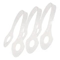 Raspador de Lengua, Plástico Blanco, Set de 3 - Breath RX - imagen 1