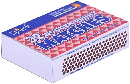 Fósforos de Madera Spark - Paquete de 100, 32 Cuentos para Cocina, Camping y Emergencias - Set a Granel Ideal para Encender Fuegos - imagen 7
