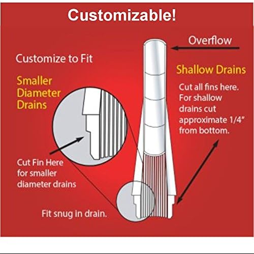 Trampa de Lint para Filtros de Lavadora, Tubo de Utilidad y Desagües - Reutilizable y Personalizable con Protección contra Desbordes. Captura Lint, - imagen 3