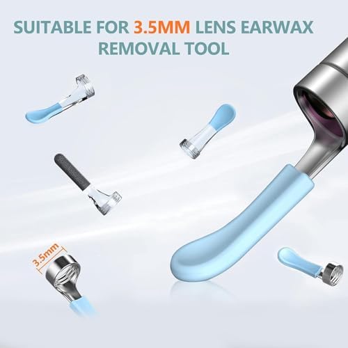 Puntas de Repuesto BEBIRD Original para Limpiador de Oídos, 10 Piezas de Silicona Impermeable para Remoción de Cerumen, Set de Puntas para Modelos - imagen 2