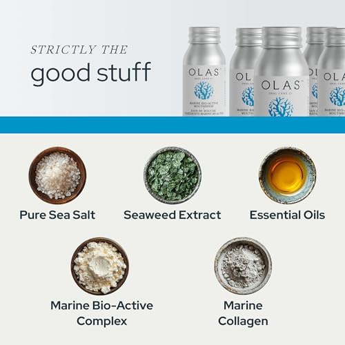 Enjuague Bucal Sin Alcohol Olas - Enjuague Oral Bioactivo Marino con Aceites Esenciales y Antioxidantes para un Microbioma Oral Saludable - Sin Flúor - imagen 3