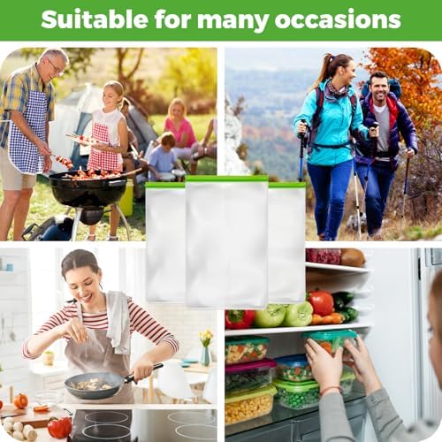 Paquete de 3 Bolsas Bear para Alimentos, Impermeables y a Prueba de Olores - 12x20 Pulgadas, Reutilizables con Cierre Doble, Ideal para Camping, - imagen 7