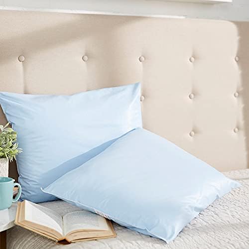 Almohada Médica McKesson [1 Unidad] Reutilizable para Hospital, Funda de Vinil, Resistente a Líquidos y Manchas, Azul, 19 x 25 Pulgadas - imagen 7