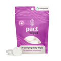 Toallitas PACT para Acampar y Mochilear (Paquete de 25) | Toallitas Comprimidas Extra Grandes para Cuerpo, Manos, Baño y Ducha - imagen 1