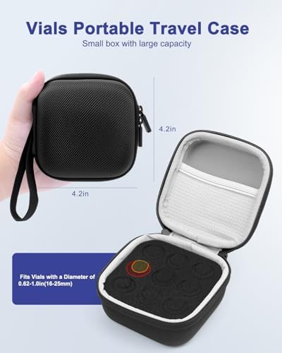 Funda Protectora para Viales de Insulina Krypthos con 9 Compartimentos, Organizador de Viales para Diabéticos, Soporte de Refrigeración sin Paquete - imagen 4