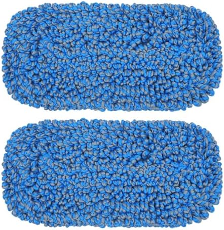 TrueYee Paquete de 2 Almohadillas de Reemplazo de Microfibra para Trapear Seco y Húmedo (Trapeador :B0CM8Z8Y2P) - imagen 1