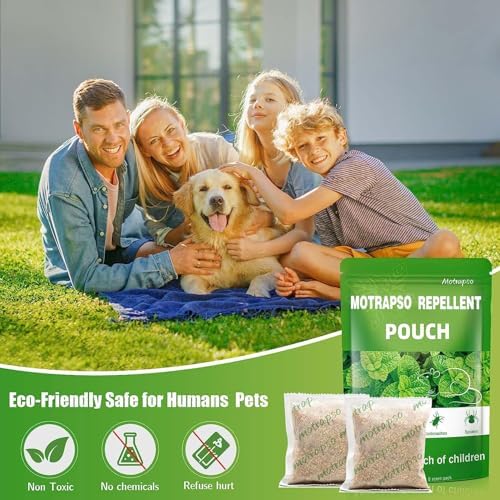 Paquete de 12 Repelentes de Ratones con Aceites Esenciales de Menta Natural, Bolsitas Repelentes para Ratones - imagen 4