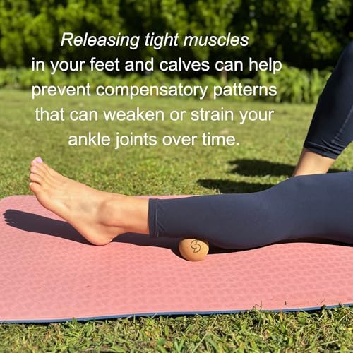 Set de Pelotas de Masaje de Corcho Soxsense y Bandas para Estiramiento de Dedos (4 PZS) – Alivio de Fascitis Plantar y Terapia para el Dolor de Pies - imagen 7