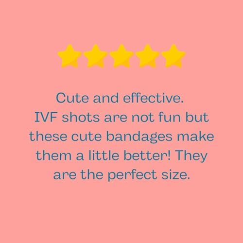 MyVitro Curitas Arcoíris de Piña | Perfectas para Inyecciones de FIV | Paquete de 40 - imagen 3