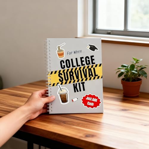 Kit de Supervivencia Universitaria 'For When..' - Tarjeta de Regalo 2026, Libro Interactivo Divertido, Soporte para Dinero, Idea de Paquete de - imagen 2