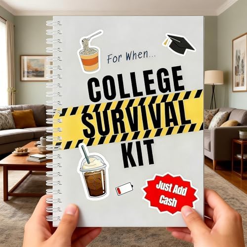 Kit de Supervivencia Universitaria 'For When..' - Tarjeta de Regalo 2026, Libro Interactivo Divertido, Soporte para Dinero, Idea de Paquete de - imagen 4