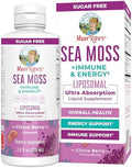 Suplemento Vegano MARYRUTH'S Organics de Musgo Marino + Inmunidad y Energía Liposomal | Musgo Marino Irlandés | Vitamina B12 | Vitamina E | Saúco | - imagen 1