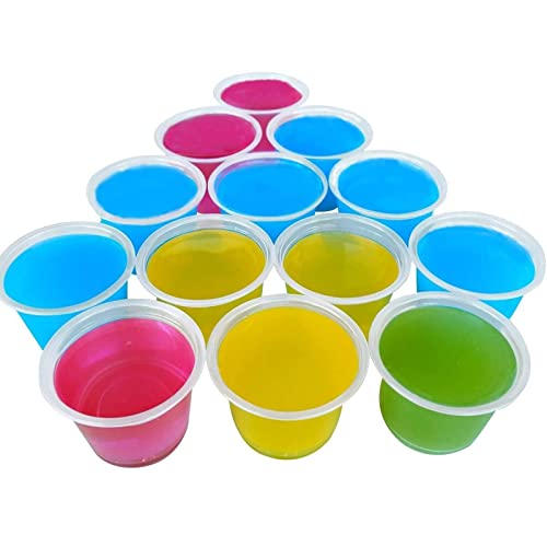 Vasos desechables de plástico TashiLiving [400 piezas - 1 oz] claros, pequeños, ideales para salsas, degustaciones y muestras - imagen 3
