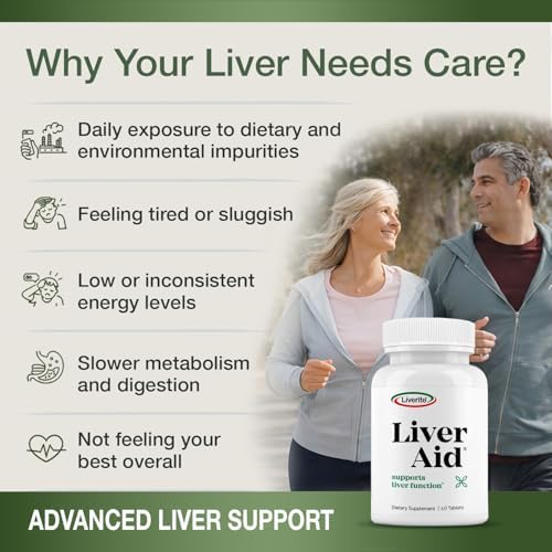 Liverite Ayuda Hepática 60 Tabletas, Soporte para la Salud del Hígado, Limpieza, Energía y Bienestar Diario - imagen 5